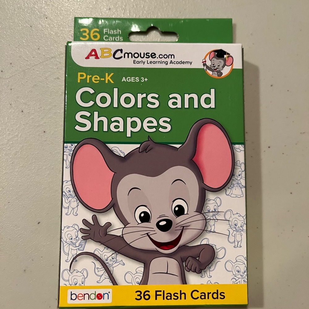 ABCmouse Pre-K Colors and Shapes Flash Cards
